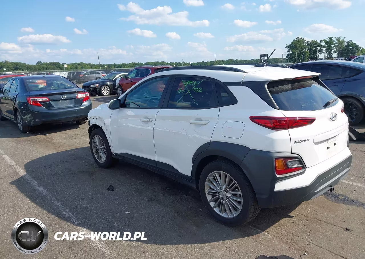 2021 Hyundai Kona Sel VIN:KM8K2CAAXMU747823 - 3