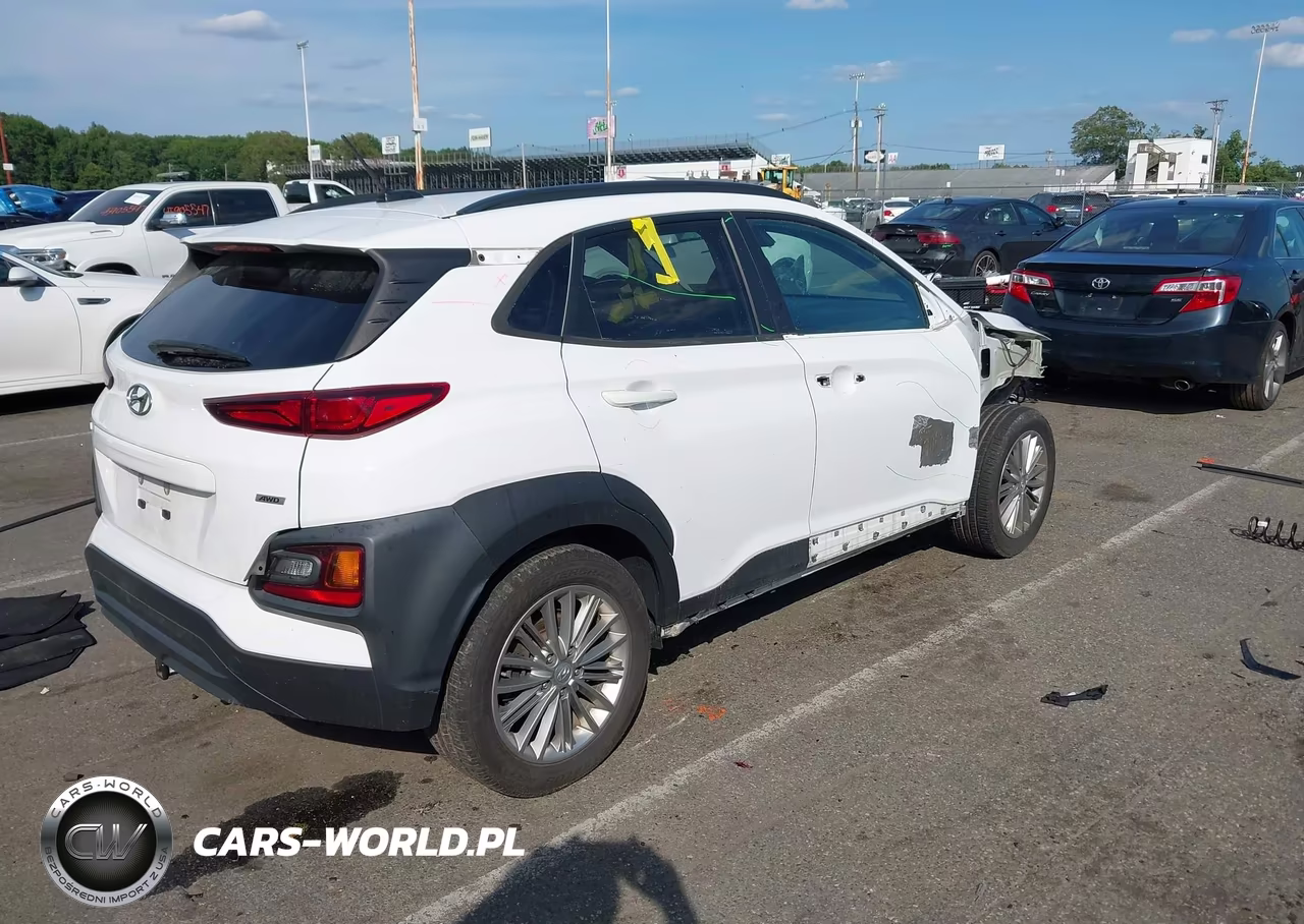 2021 Hyundai Kona Sel VIN:KM8K2CAAXMU747823 - 4