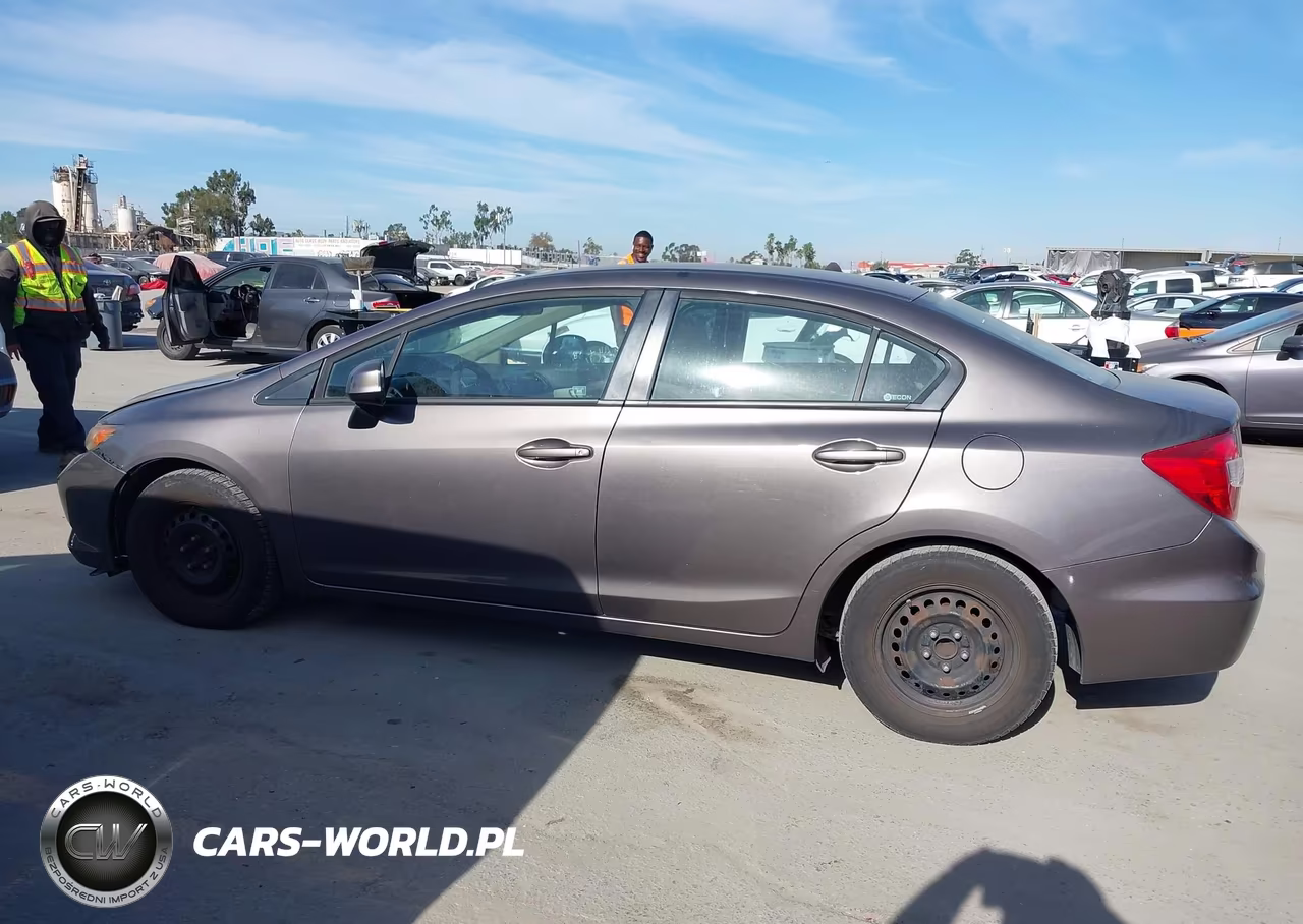 2012 Honda Civic Lx VIN:19XFB2F5XCE336124 - 14