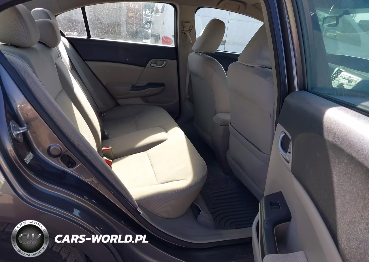 2012 Honda Civic Lx VIN:19XFB2F5XCE336124 - 8