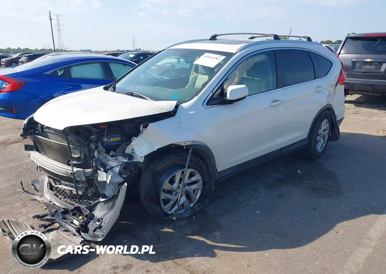 2015 Honda Cr-V Ex-L VIN:5J6RM4H71FL076204 - 2