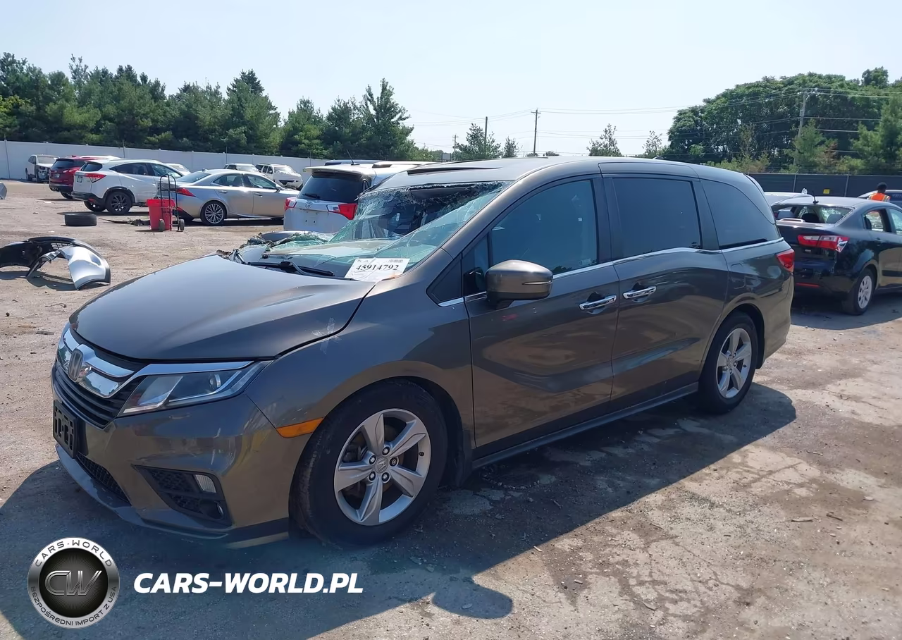 2019 Honda Odyssey Ex-L VIN:5FNRL6H71KB003979 - 2