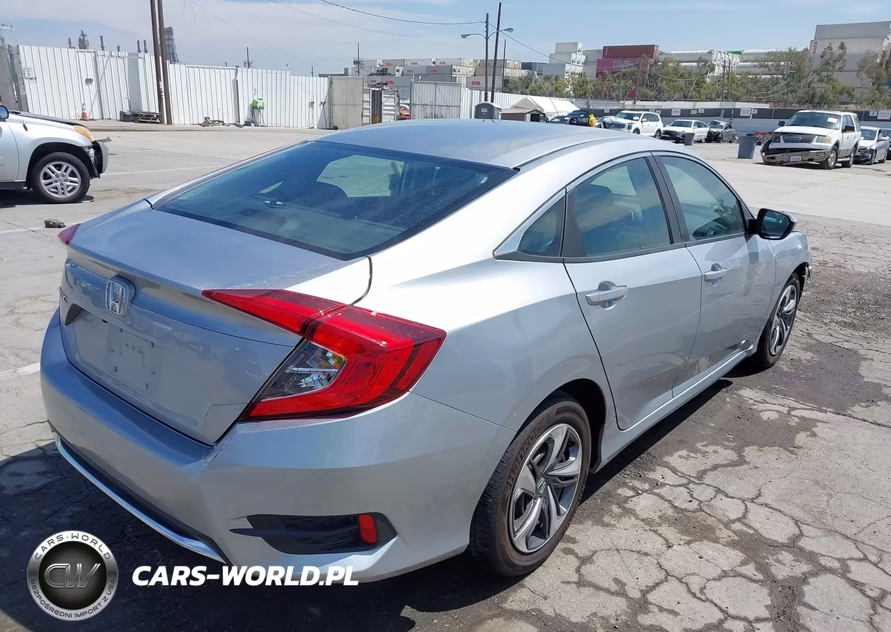 2020 Honda Civic Lx VIN:19XFC2F62LE201046 - 4
