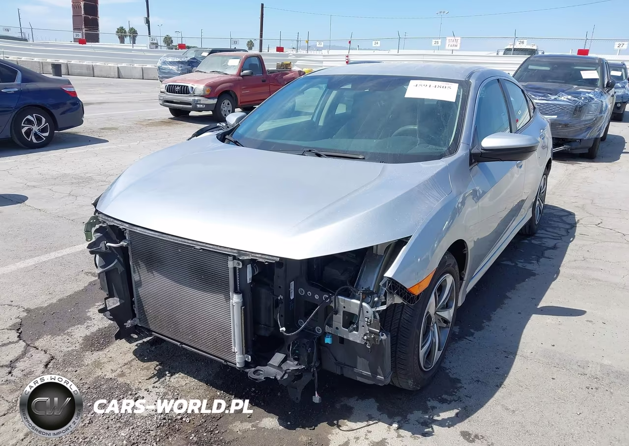 2020 Honda Civic Lx VIN:19XFC2F62LE201046 - 6