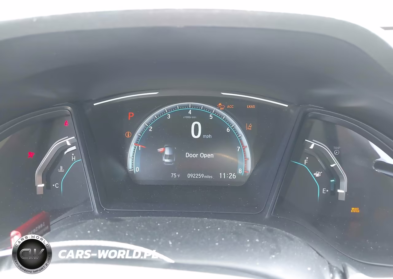 2020 Honda Civic Lx VIN:19XFC2F62LE201046 - 7