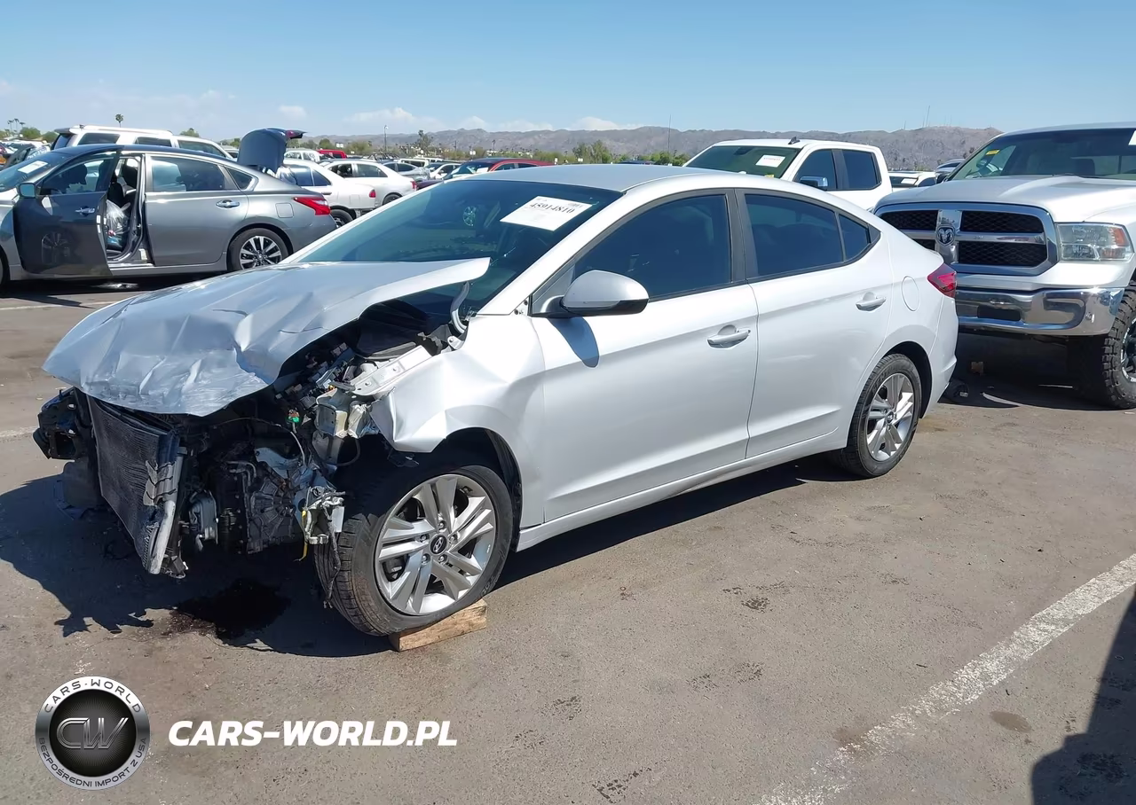 2019 Hyundai Elantra Sel VIN:KMHD84LF4KU889006 - 2