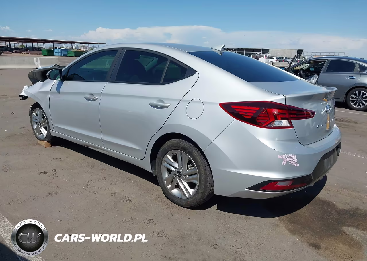 2019 Hyundai Elantra Sel VIN:KMHD84LF4KU889006 - 3