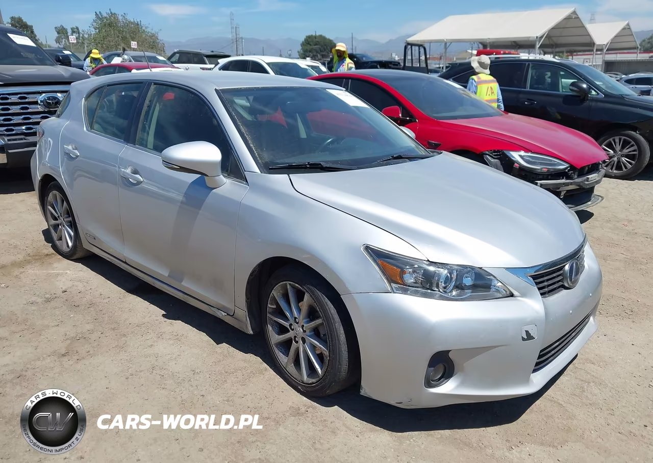 2012 Lexus Ct 200H VIN:JTHKD5BH8C2084959 - 1