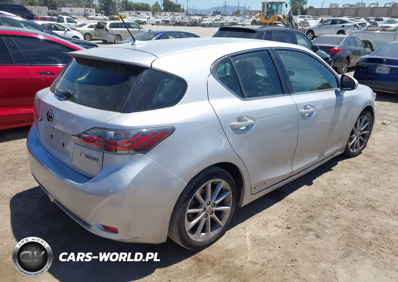 2012 Lexus Ct 200H VIN:JTHKD5BH8C2084959 - 4