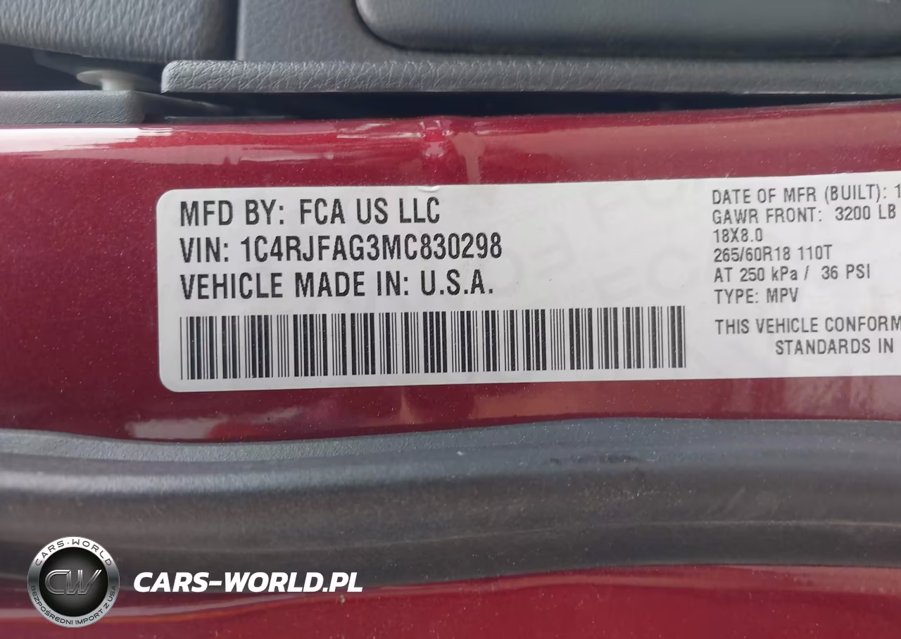 2021 Jeep Grand Cherokee Laredo E 4X4 VIN:1C4RJFAG3MC830298 - 9