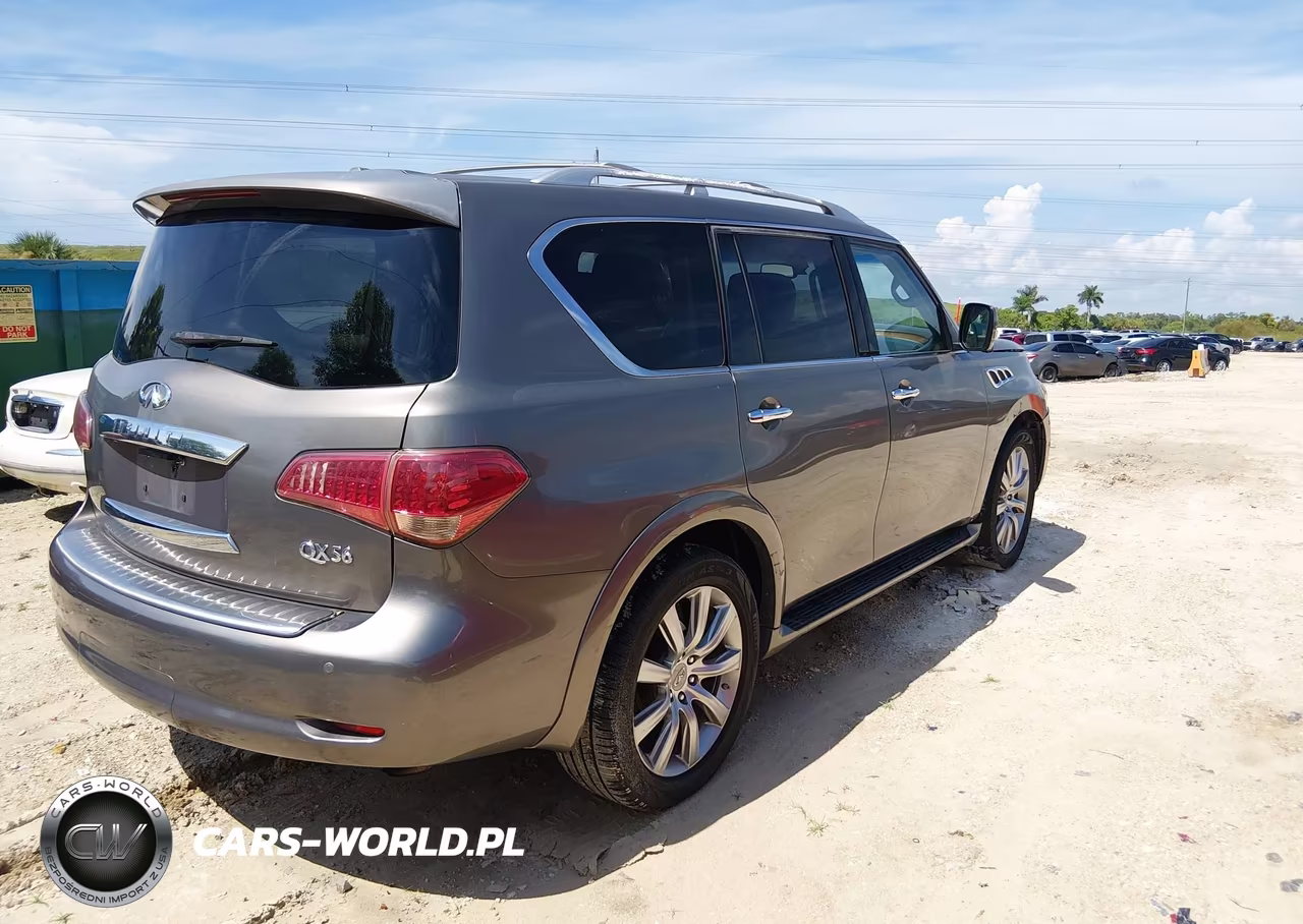 2013 Infiniti Qx56 VIN:JN8AZ2NF9D9530833 - 4