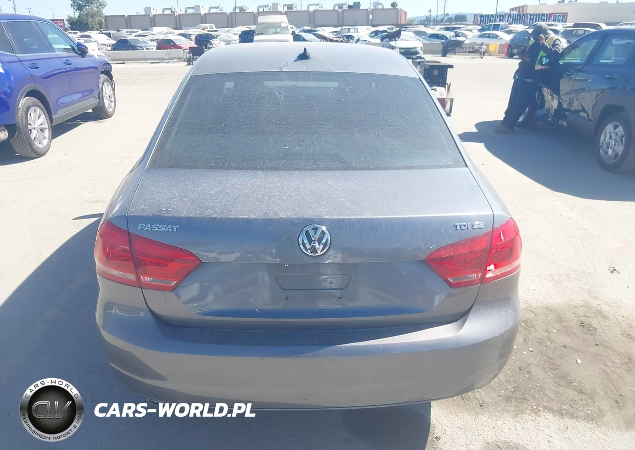2013 Volkswagen Passat 2.0L Tdi Se VIN:1VWBN7A31DC096993 - 17