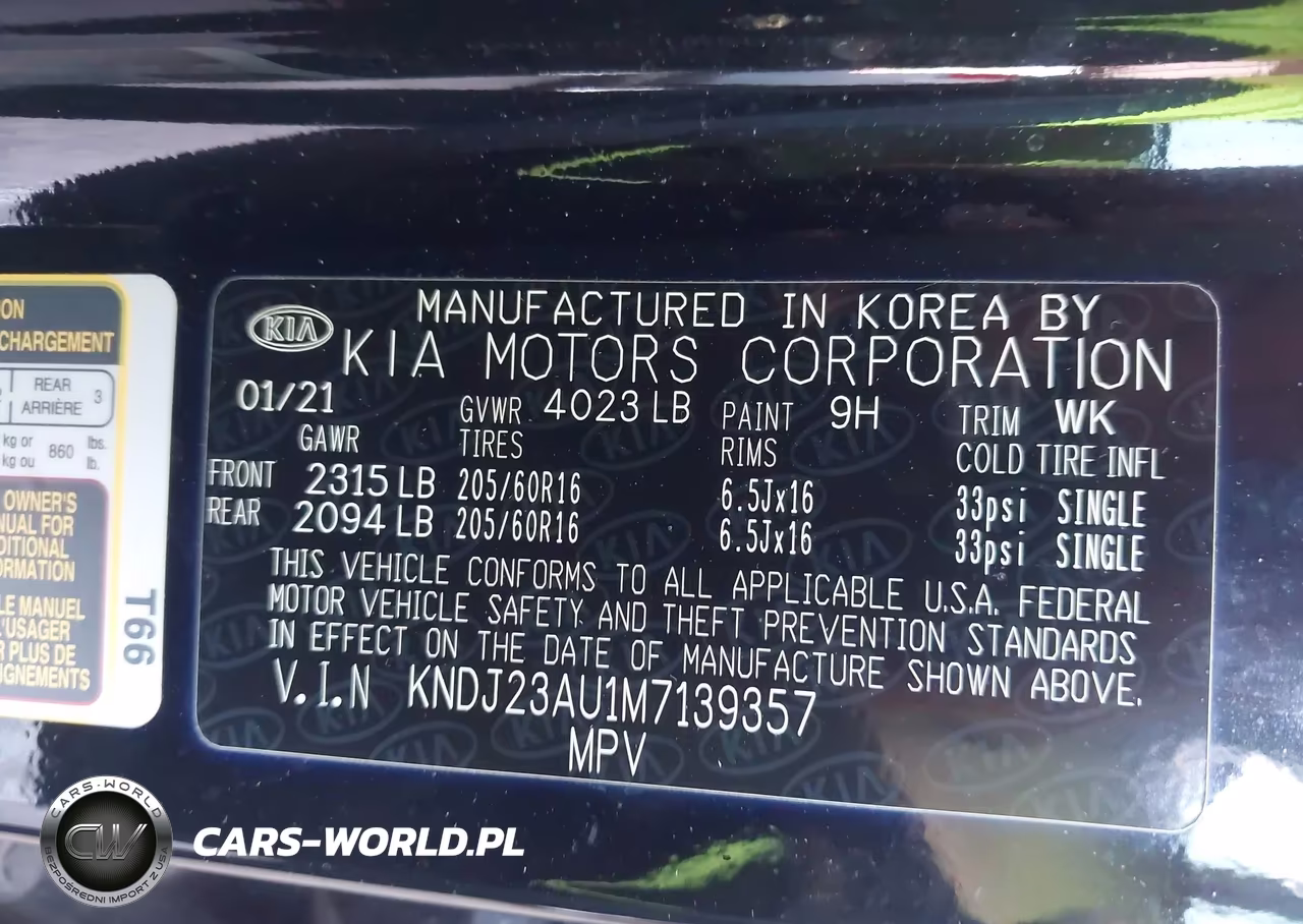 2021 Kia Soul Lx VIN:KNDJ23AU1M7139357 - 9