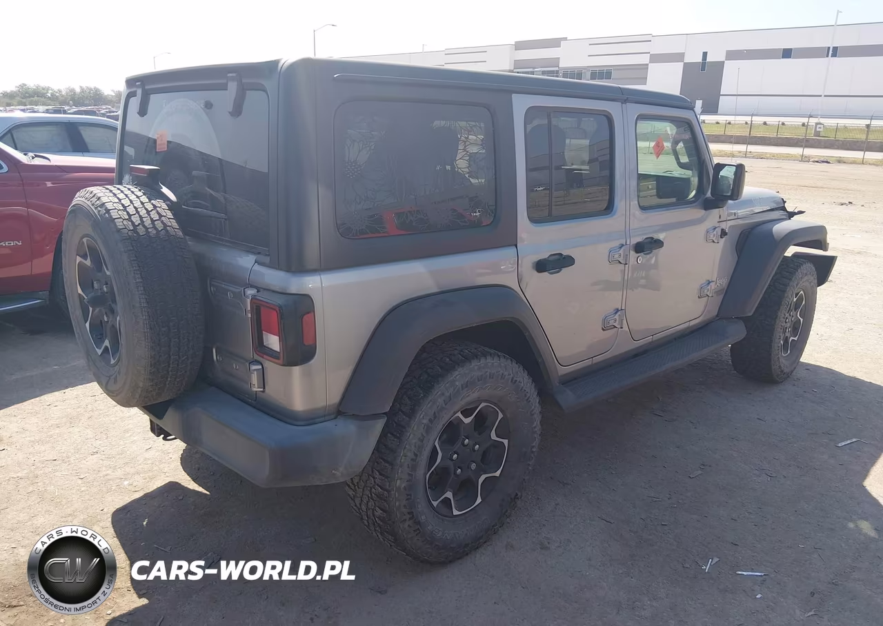 2019 Jeep Wrangler Unlimited Sport 4X4 VIN:1C4HJXDN1KW589591 - 4