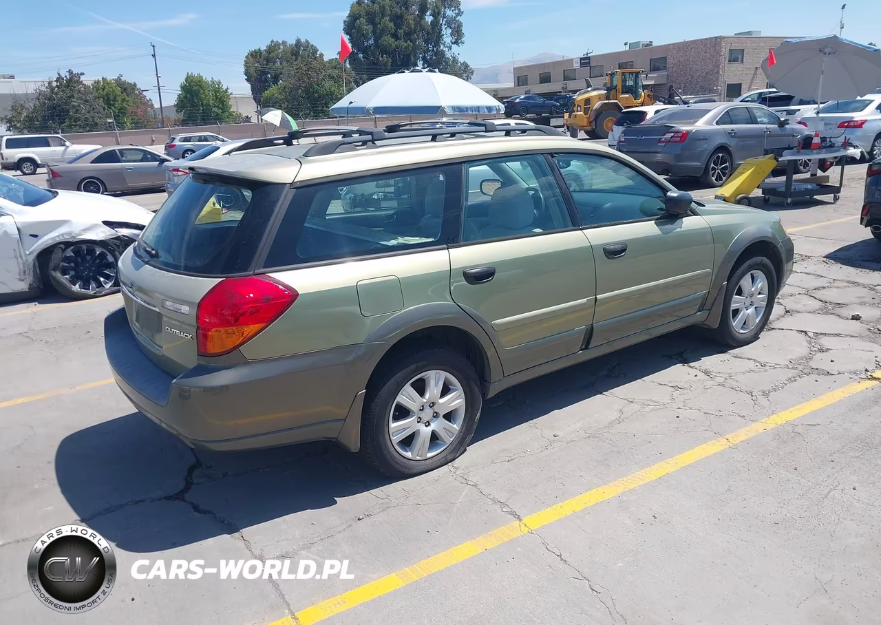 2005 Subaru Outback 2.5I VIN:4S4BP61C057385151 - 4