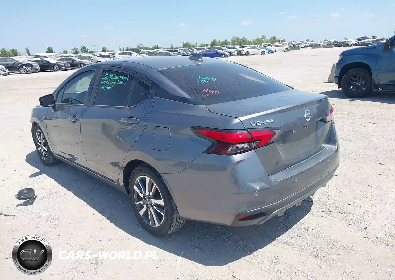 2020 Nissan Versa Sv Xtronic Cvt VIN:3N1CN8EV8LL807751 - 3