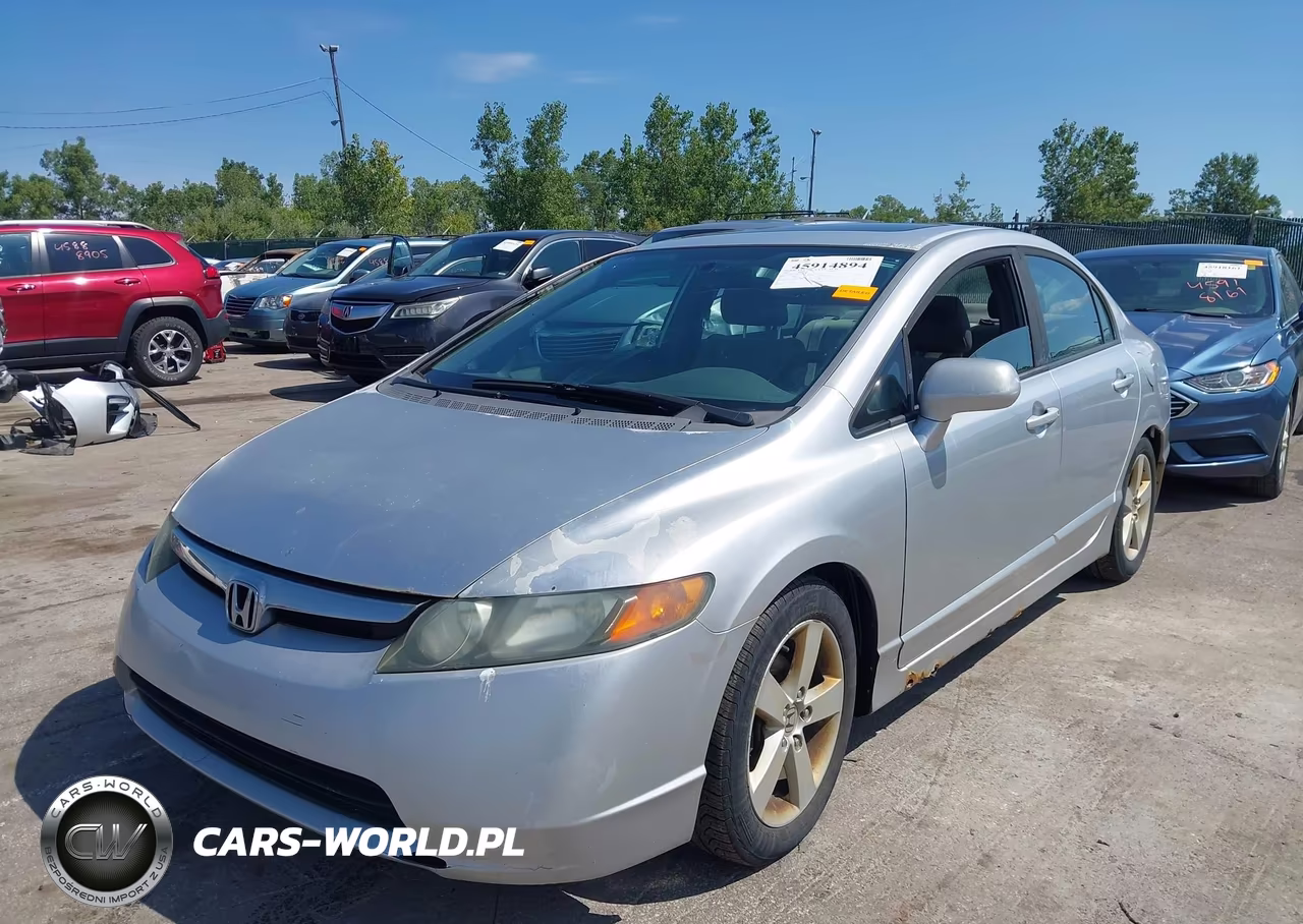 2007 Honda Civic Ex VIN:1HGFA16837L042439 - 2