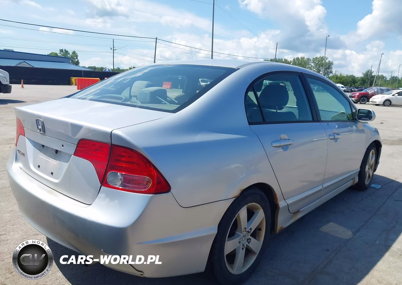 2007 Honda Civic Ex VIN:1HGFA16837L042439 - 4
