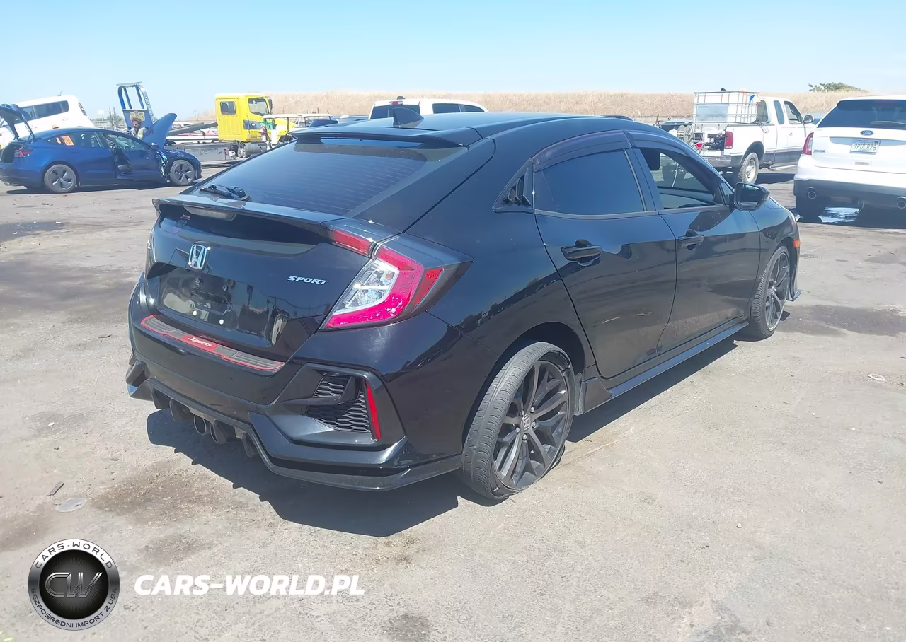 2021 Honda Civic Sport VIN:SHHFK7H40MU418911 - 4