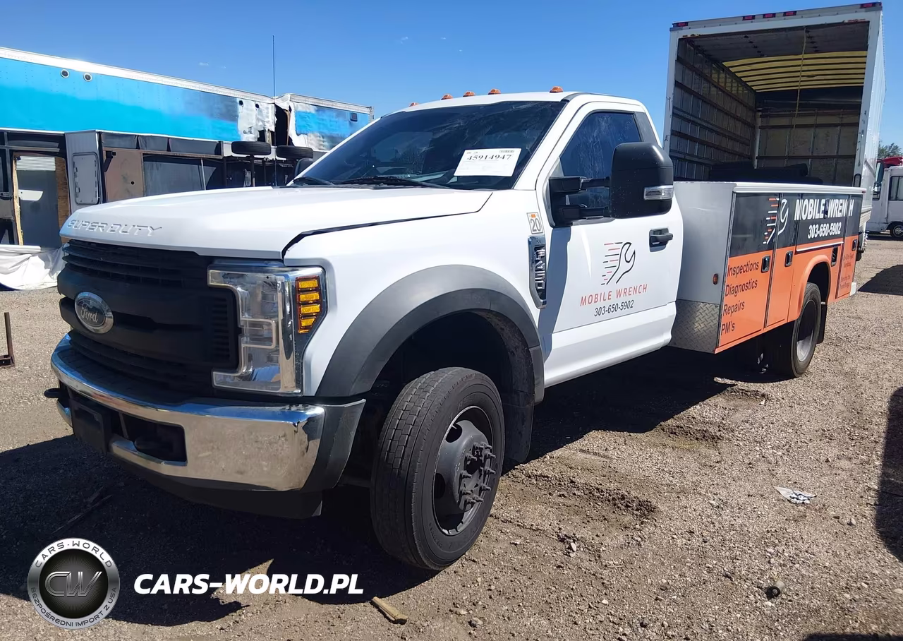 2019 Ford F-450 Chassis Xl VIN:1FDUF4GY6KDA25091 - 2