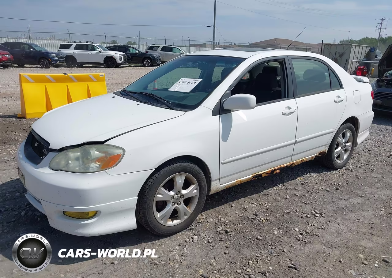 2005 Toyota Corolla Xrs VIN:2T1BY32E15C353789 - 2