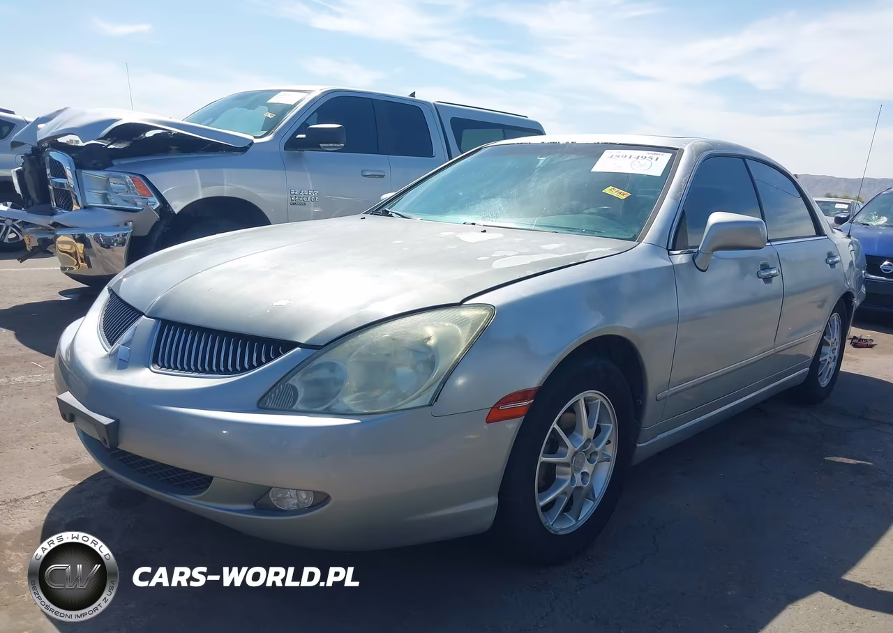 2004 Mitsubishi Diamante Ls VIN:6MMAP67P44T002737 - 2