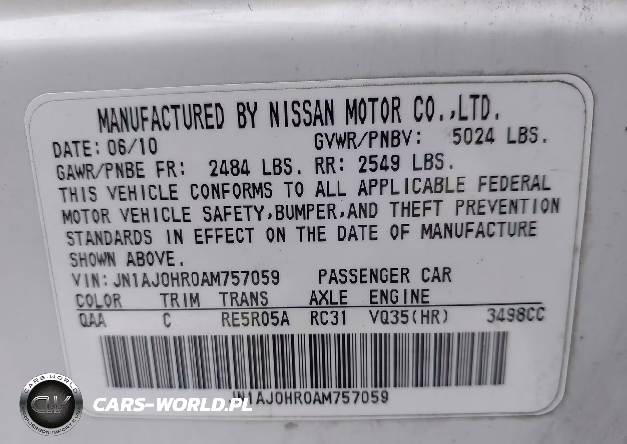 2010 Infiniti Ex35 Journey VIN:JN1AJ0HR0AM757059 - 9