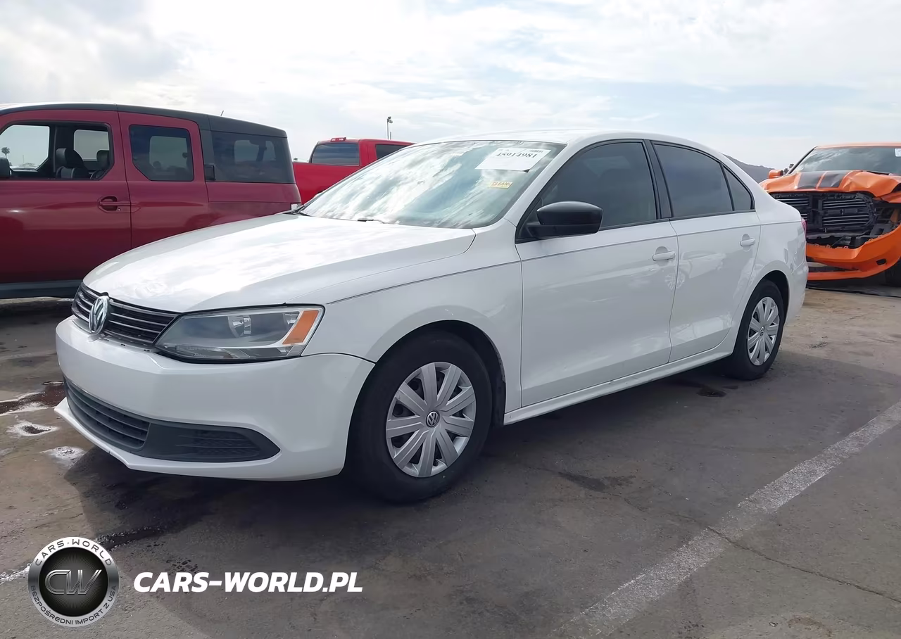 2013 Volkswagen Jetta 2.0L S VIN:3VW2K7AJ9DM384752 - 2