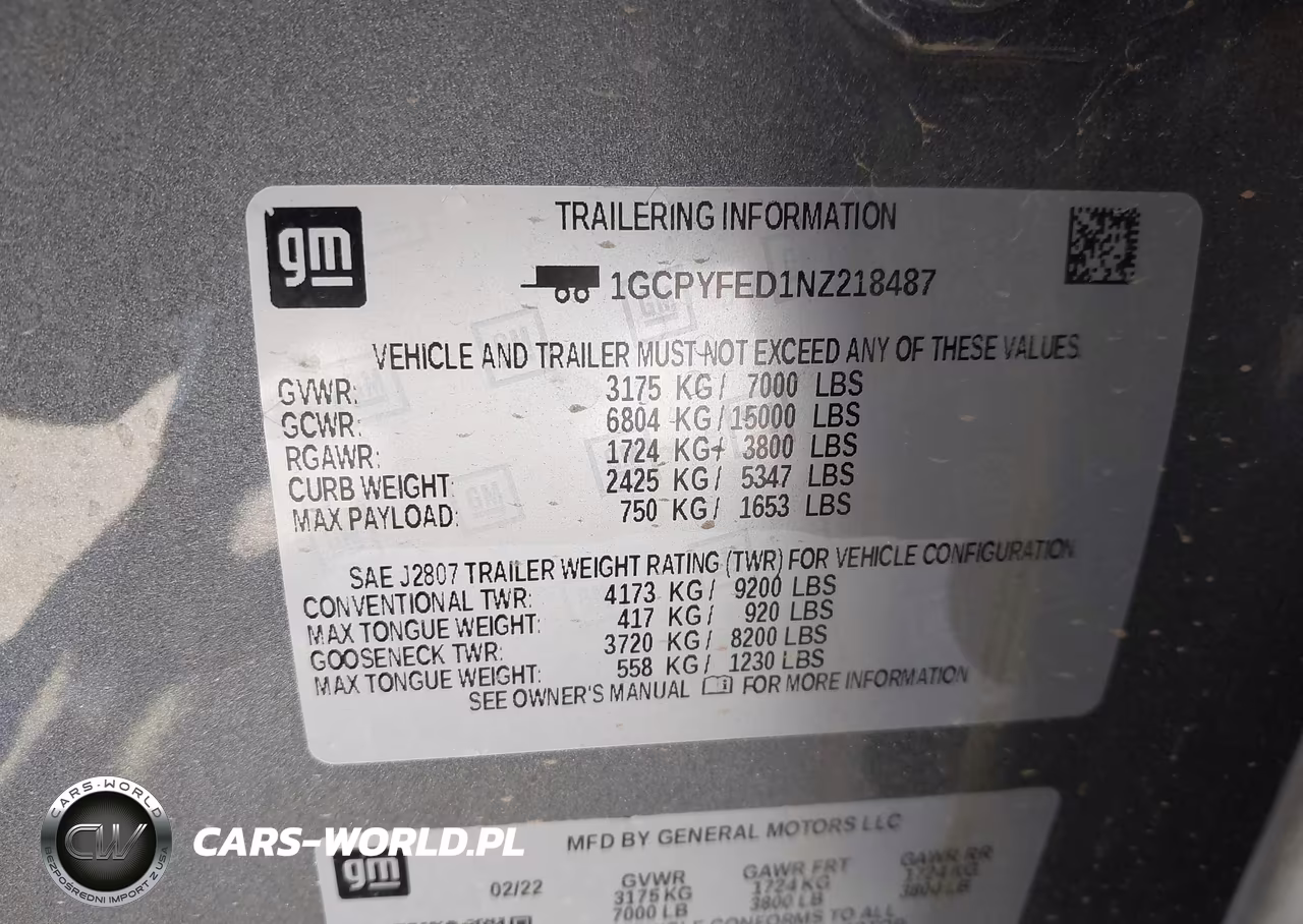 2022 Chevrolet Silverado 1500 Ltd VIN:1GCPYFED1NZ218487 - 9