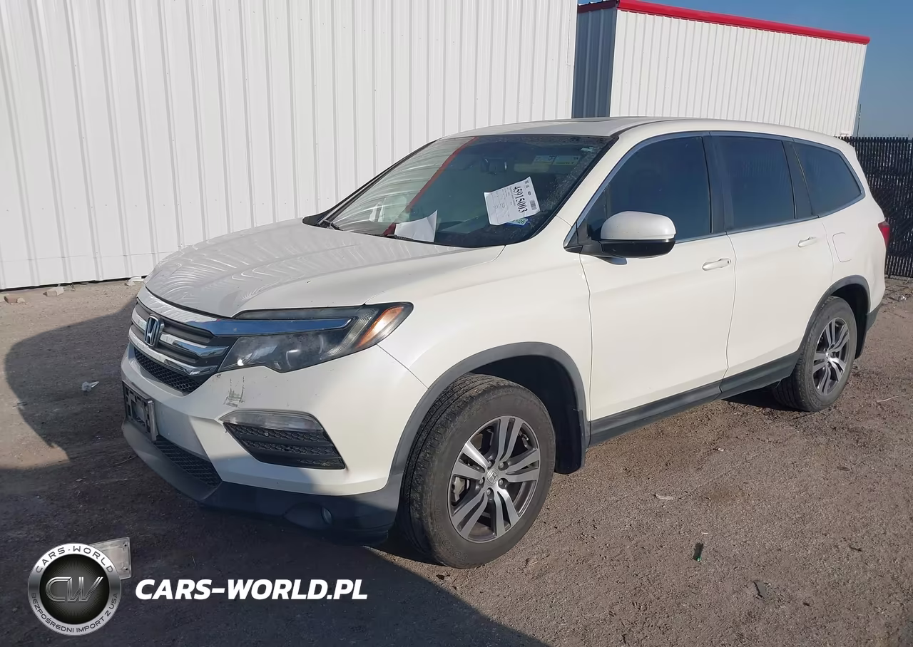 2017 Honda Pilot Ex-L VIN:5FNYF6H73HB019662 - 2
