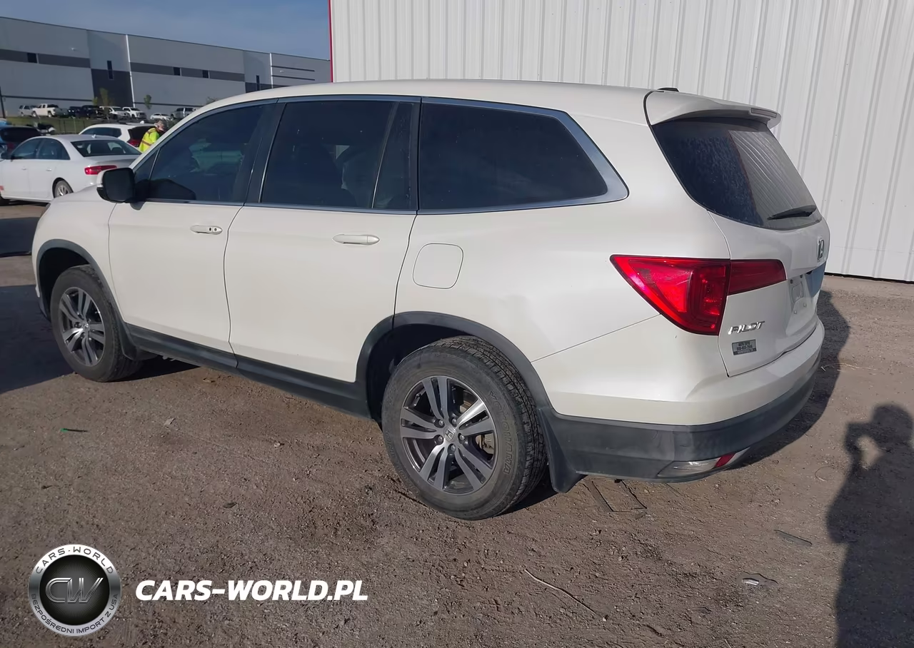2017 Honda Pilot Ex-L VIN:5FNYF6H73HB019662 - 3