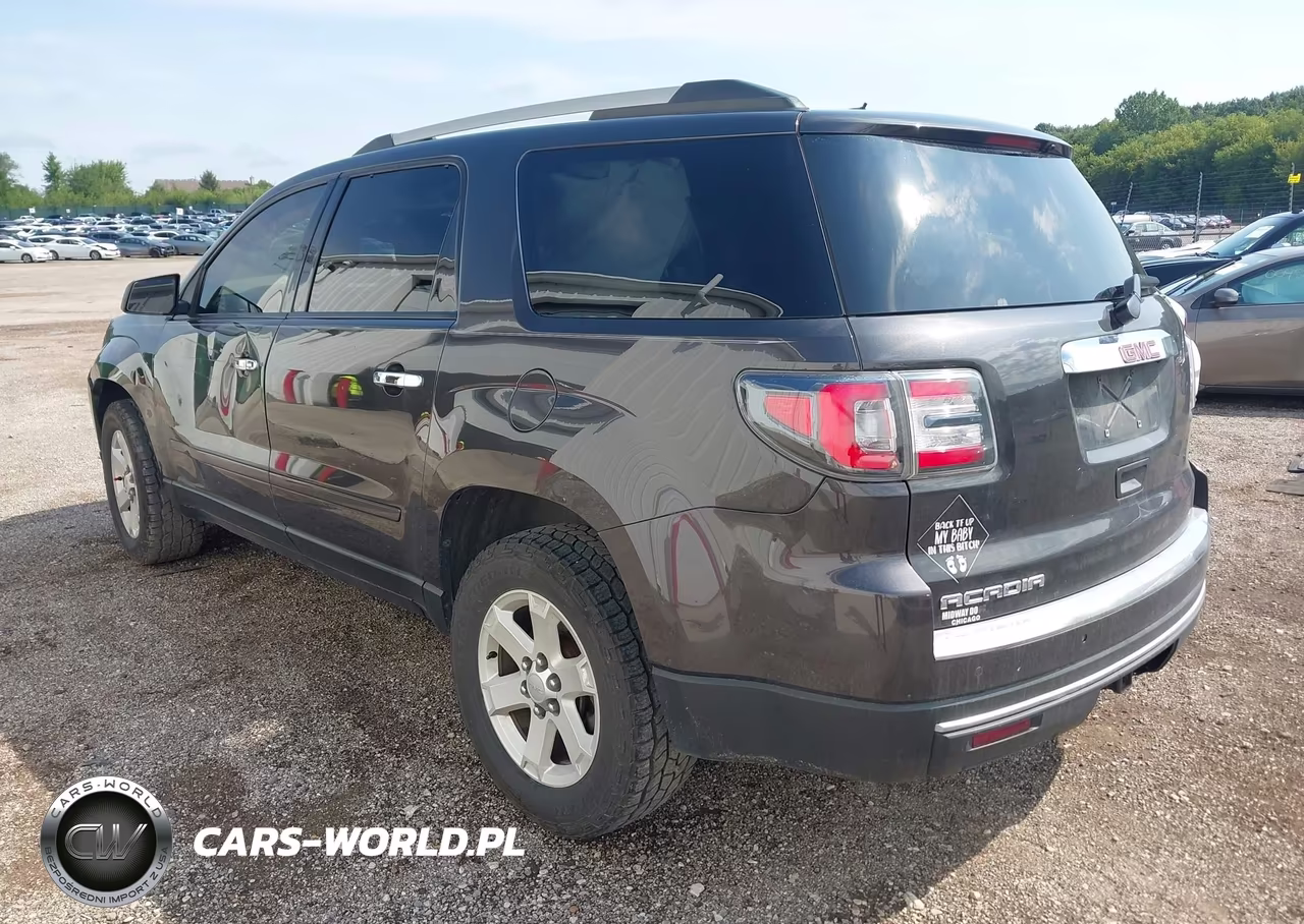 2015 GMC Acadia Sle-1 VIN:1GKKRNED1FJ355869 - 3