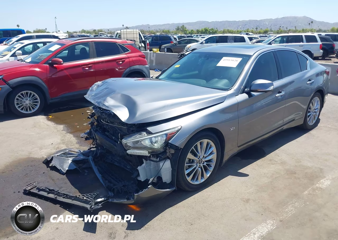 2019 Infiniti Q50 3.0T Luxe VIN:JN1EV7AP8KM542005 - 2