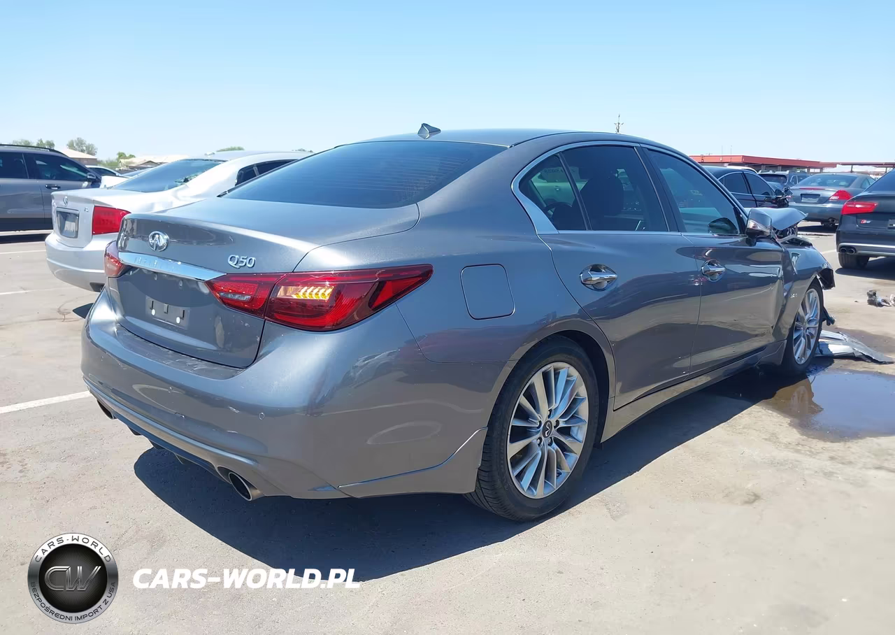 2019 Infiniti Q50 3.0T Luxe VIN:JN1EV7AP8KM542005 - 4