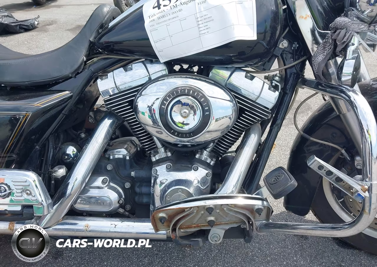 2008 Harley-Davidson Flhp Police VIN:1HD1FHM128Y689636 - 8