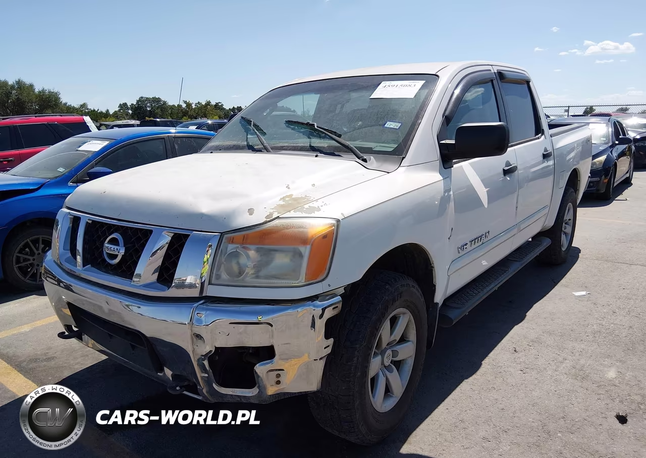 2010 Nissan Titan Se VIN:1N6BA0EJ2AN325421 - 2