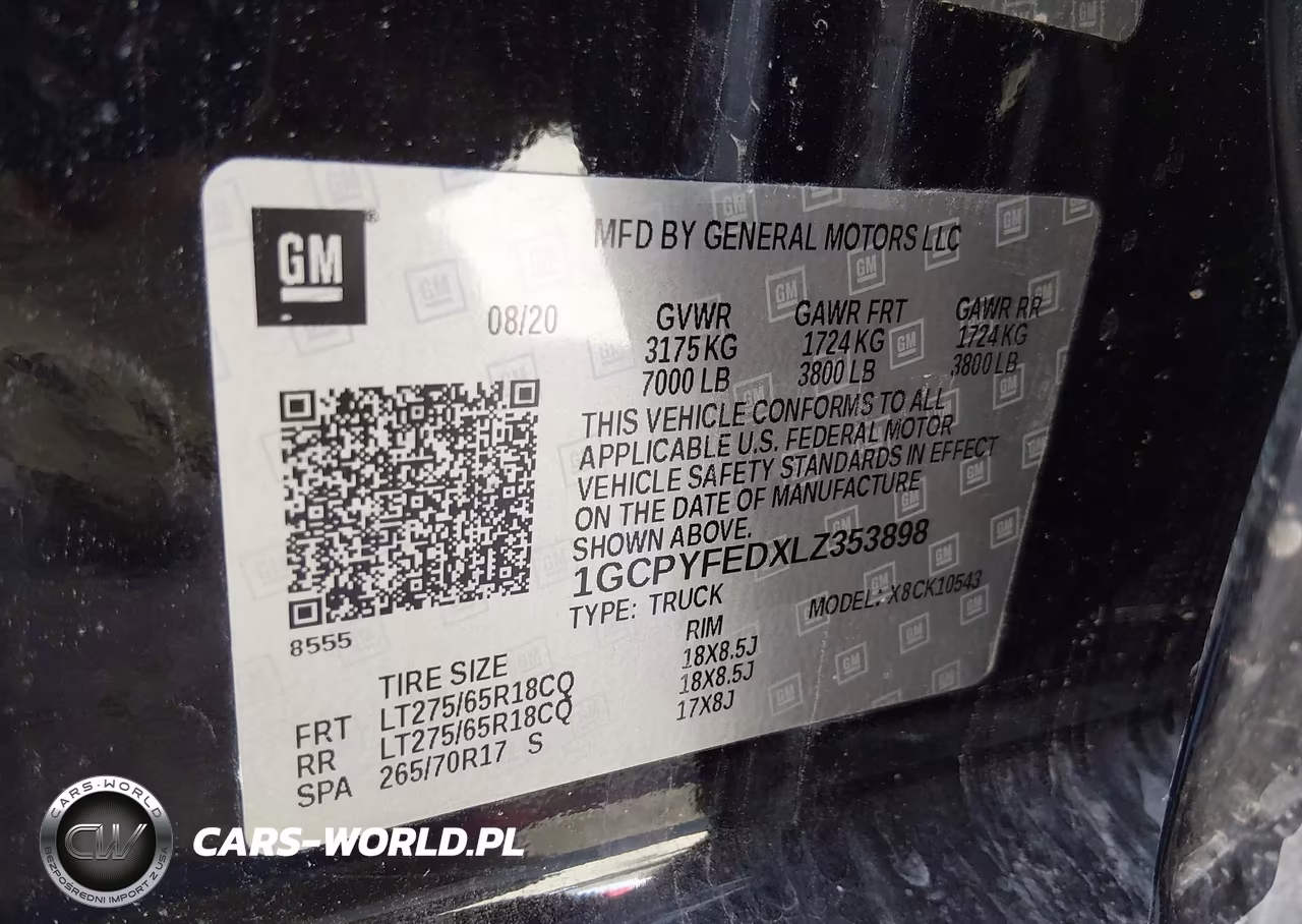 2020 Chevrolet Silverado 1500 4Wd Short Bed Lt Trail Boss VIN:1GCPYFEDXLZ353898 - 9