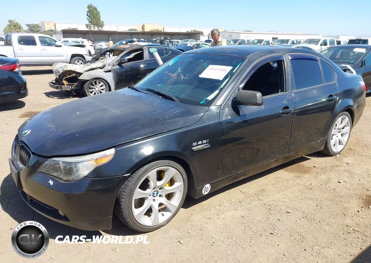 2005 BMW 545I VIN:WBANB33585B115284 - 2