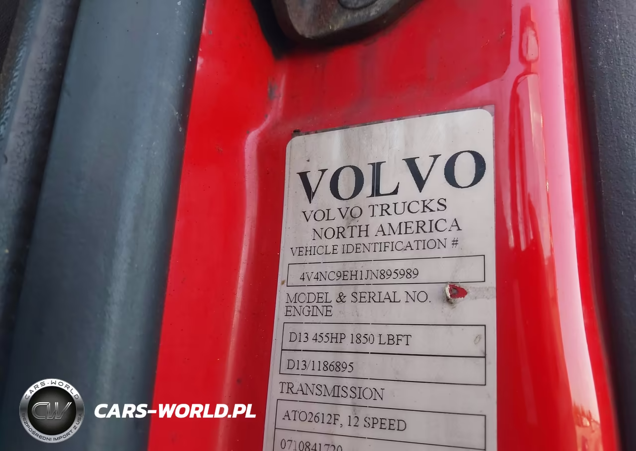 2018 Volvo Vnl VIN:4V4NC9EH1JN895989 - 8