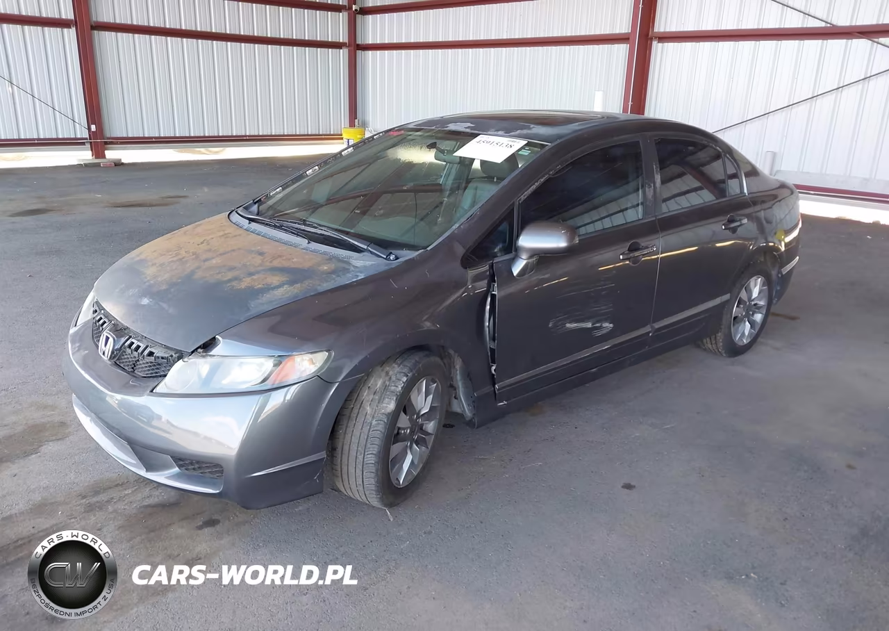 2009 Honda Civic Ex-L VIN:2HGFA16989H353180 - 2