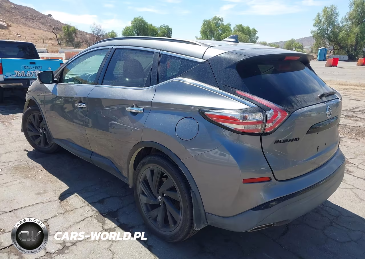 2018 Nissan Murano Sl VIN:5N1AZ2MG7JN116986 - 3
