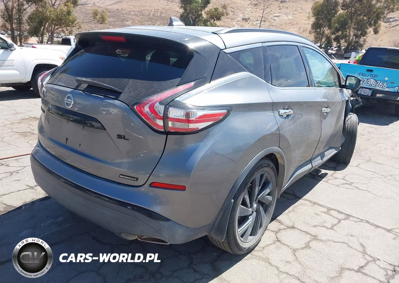 2018 Nissan Murano Sl VIN:5N1AZ2MG7JN116986 - 4