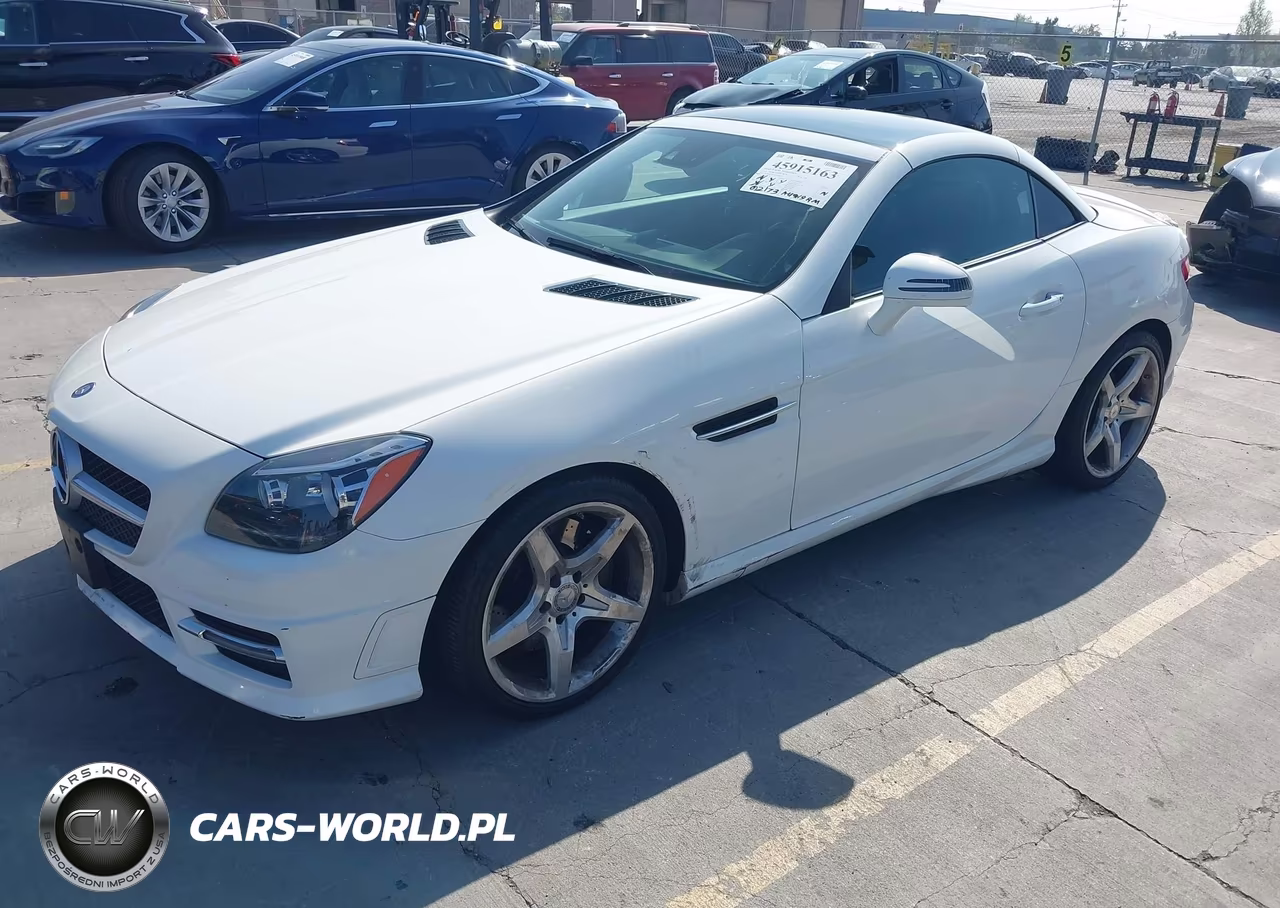 2014 Mercedes-Benz Slk 350 VIN:WDDPK5HA0EF085502 - 2
