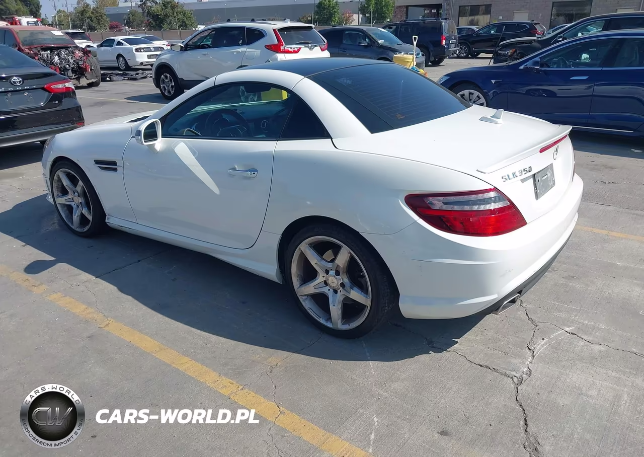 2014 Mercedes-Benz Slk 350 VIN:WDDPK5HA0EF085502 - 3