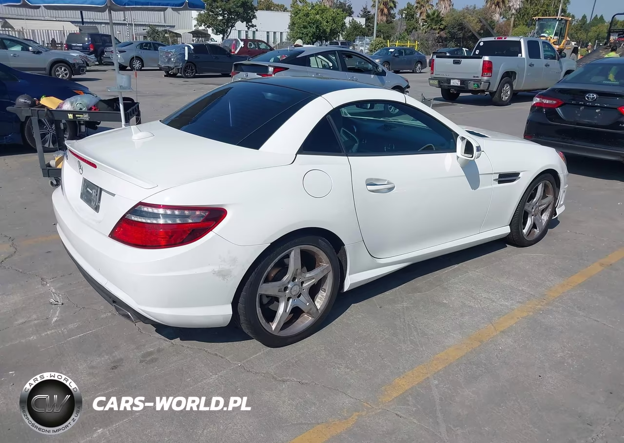 2014 Mercedes-Benz Slk 350 VIN:WDDPK5HA0EF085502 - 4