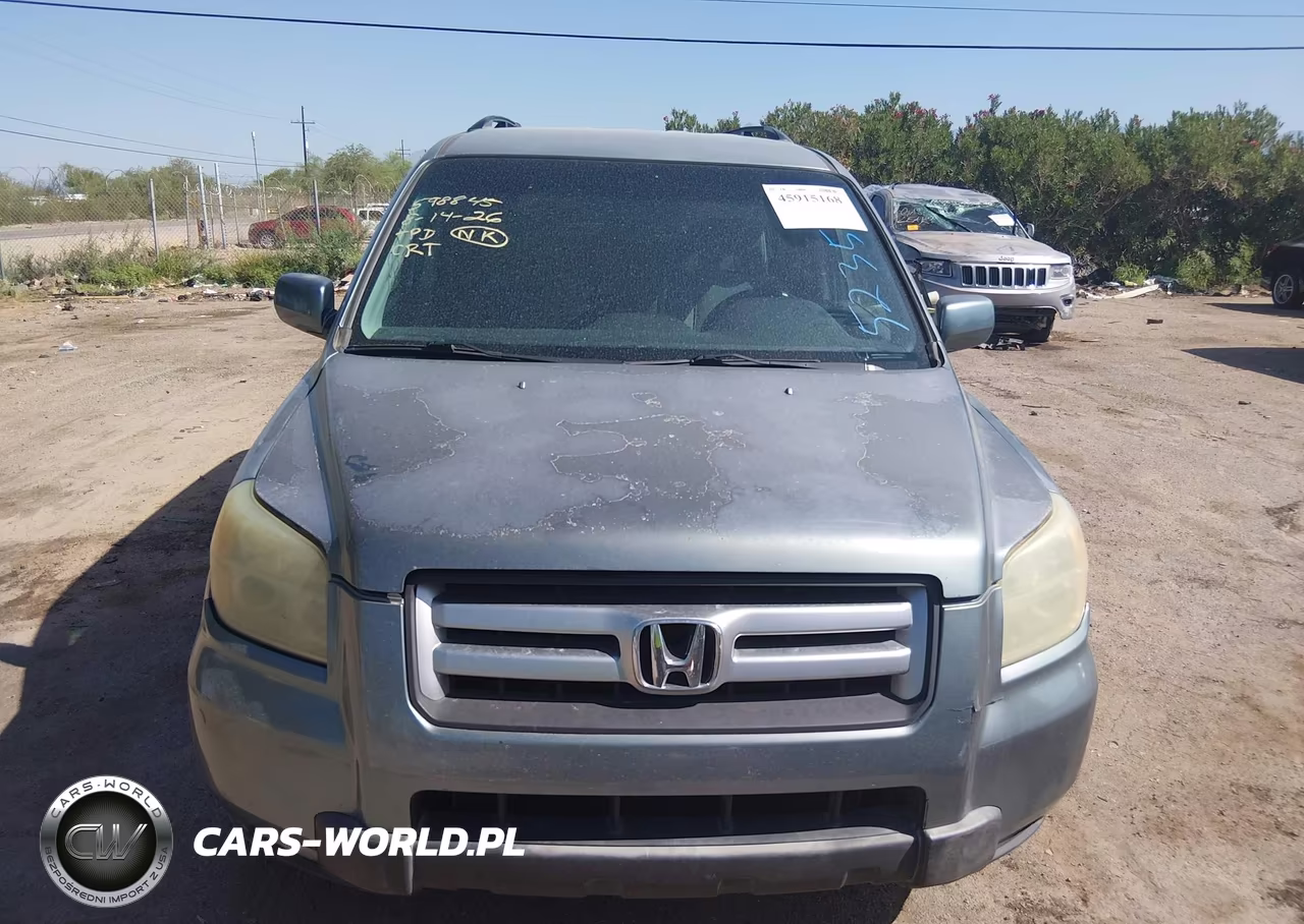 2006 Honda Pilot Ex VIN:2HKYF18486H523518 - 11