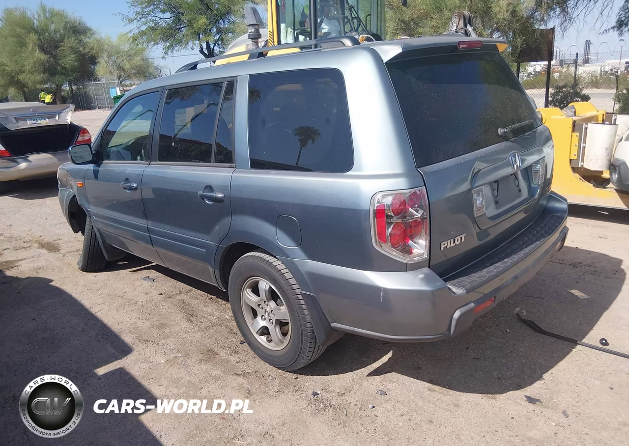 2006 Honda Pilot Ex VIN:2HKYF18486H523518 - 3