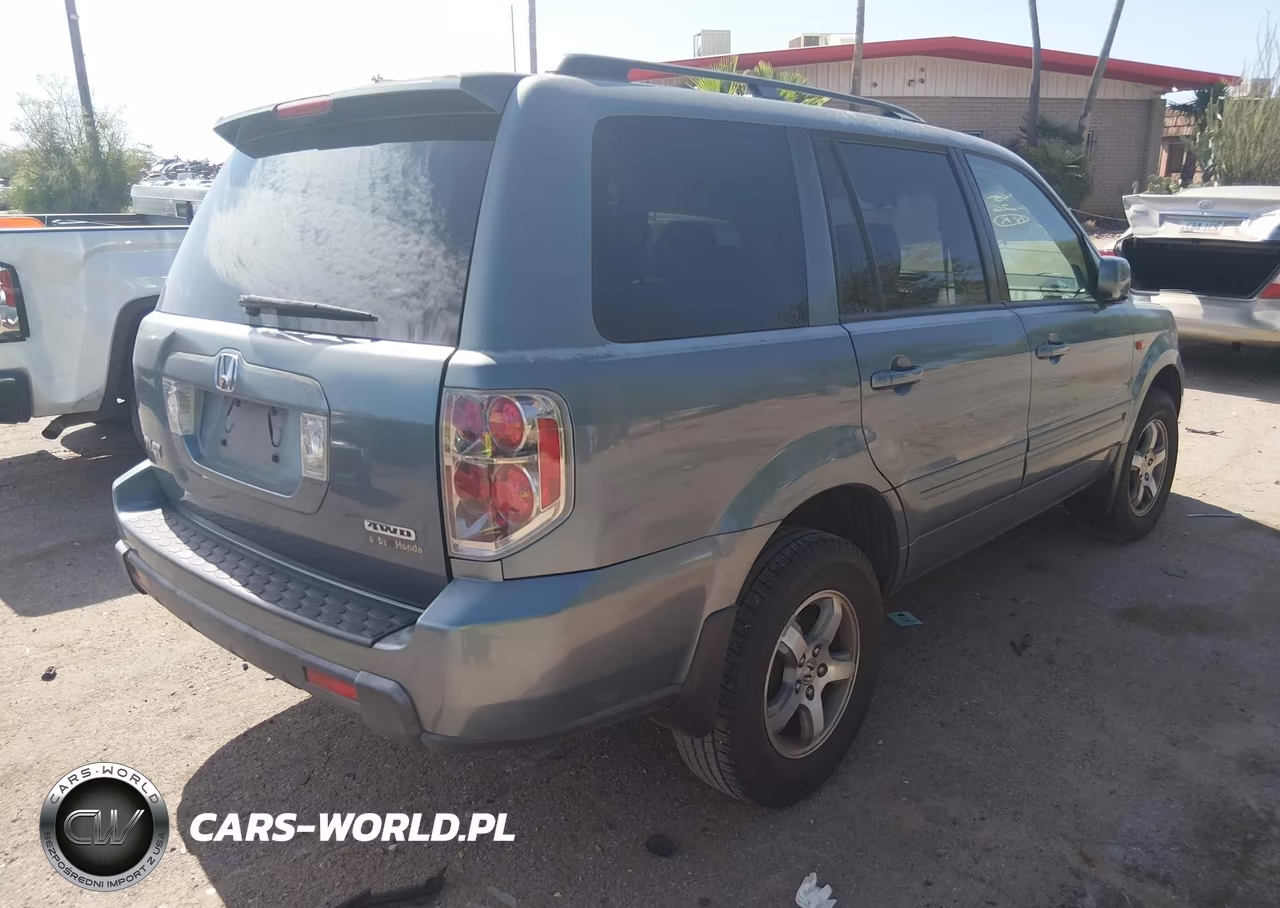 2006 Honda Pilot Ex VIN:2HKYF18486H523518 - 4