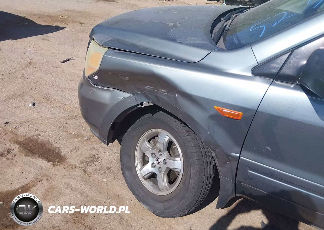 2006 Honda Pilot Ex VIN:2HKYF18486H523518 - 6