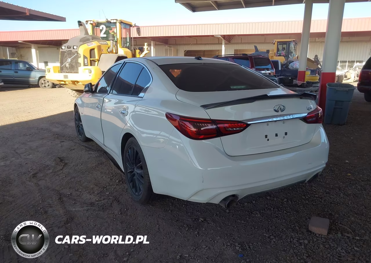 2018 Infiniti Q50 3.0T Luxe VIN:JN1EV7AP7JM354056 - 3